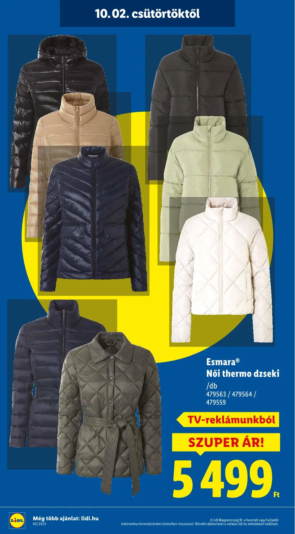 Lidl akciós újság Nonfood 10.02–10.02 – 12. oldal