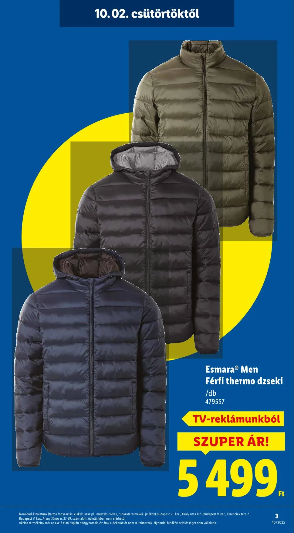 Lidl akciós újság Nonfood 10.02–10.02 – 18. oldal