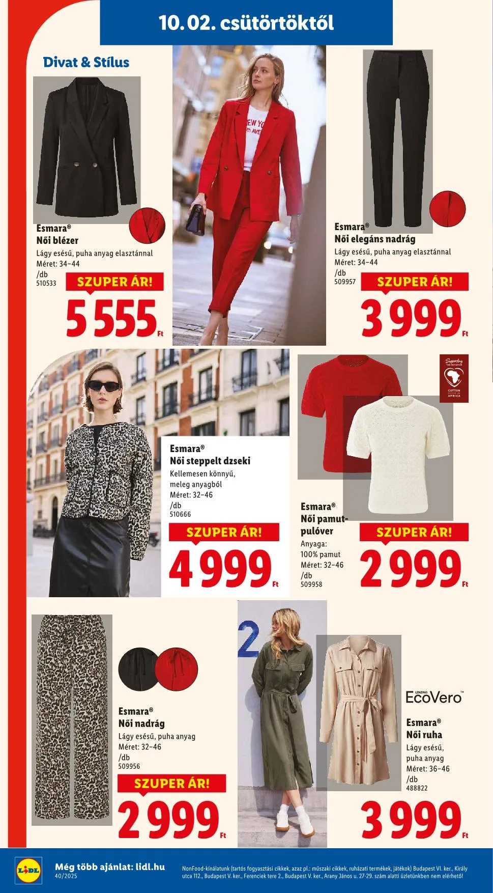 Lidl akciós újság Nonfood 10.02–10.02 – 21. oldal