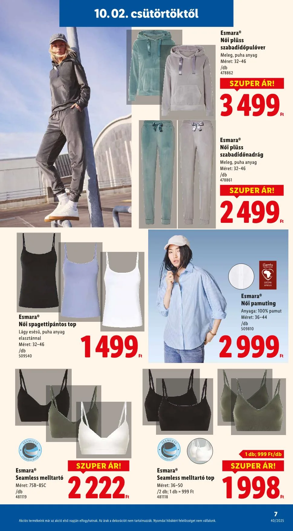 Lidl akciós újság Nonfood 10.02–10.02 – 22. oldal