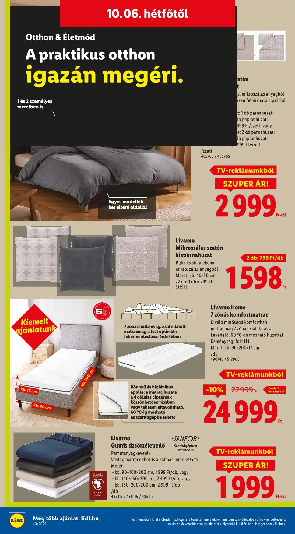 Lidl akciós újság Nonfood 10.02–10.02 – 8. oldal