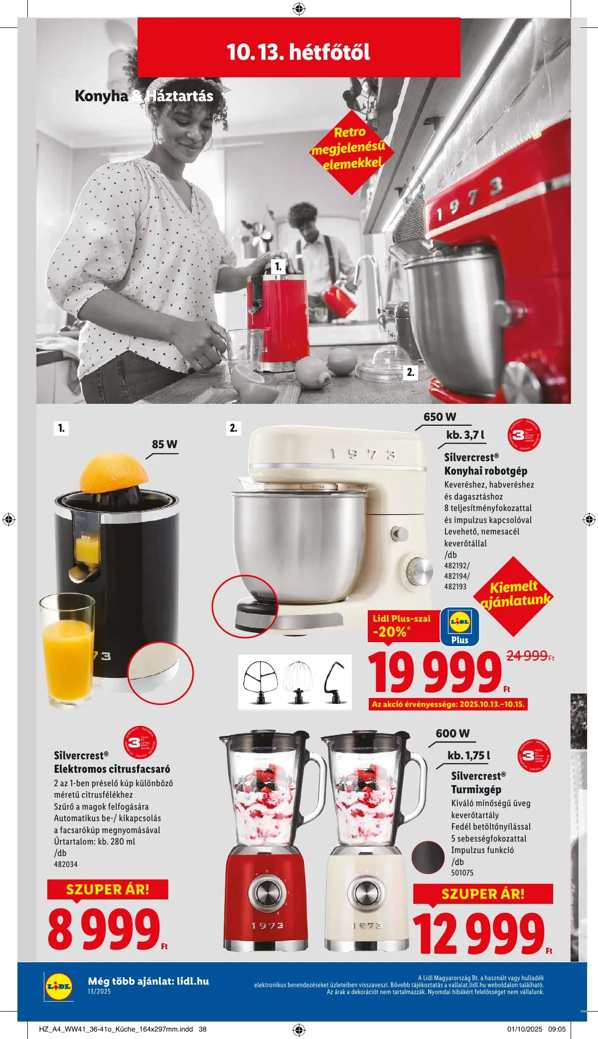 Lidl akciós újság Nonfood 10.09–10.09 – 16. oldal
