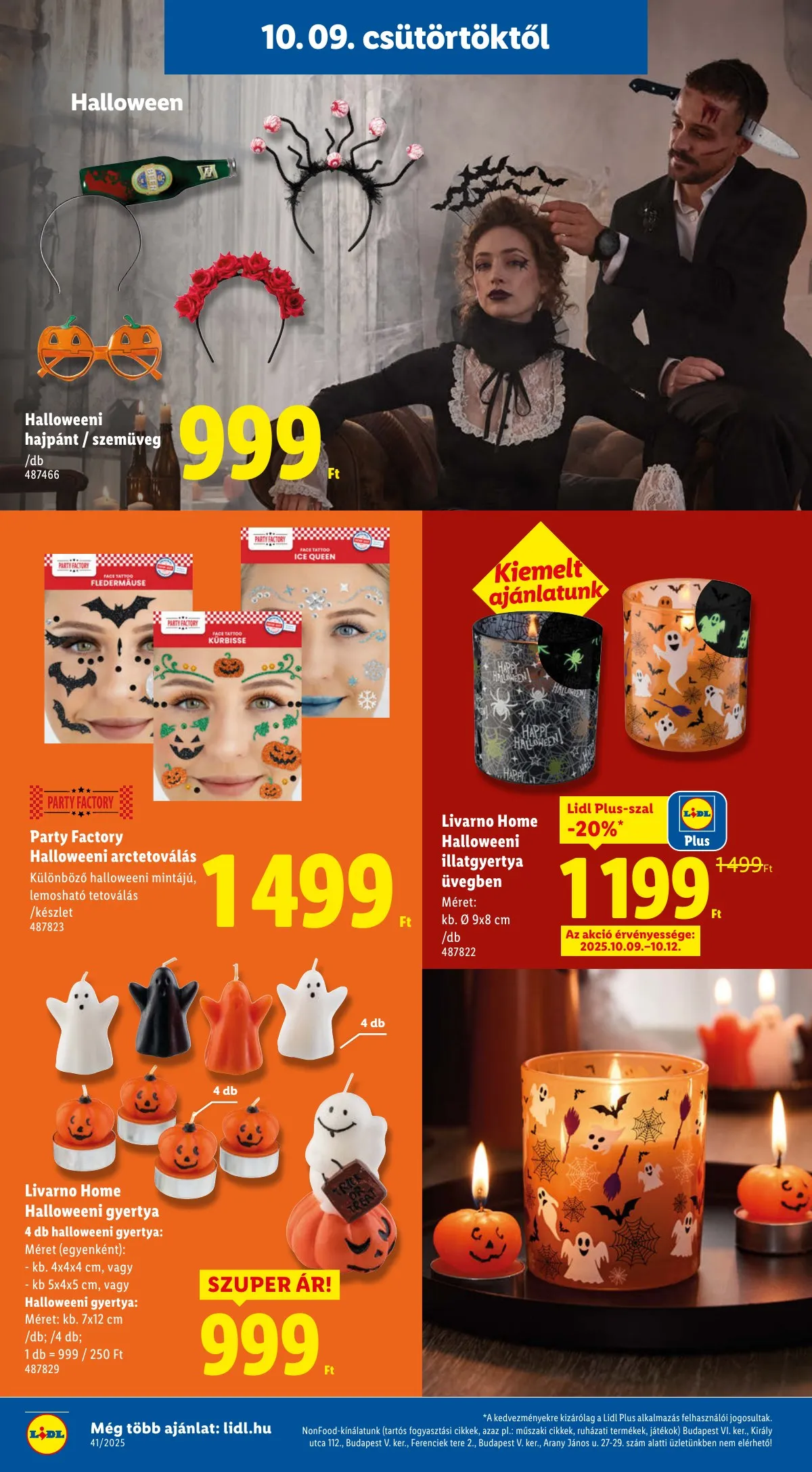 Lidl akciós újság Nonfood 10.09–10.09 – 4. oldal