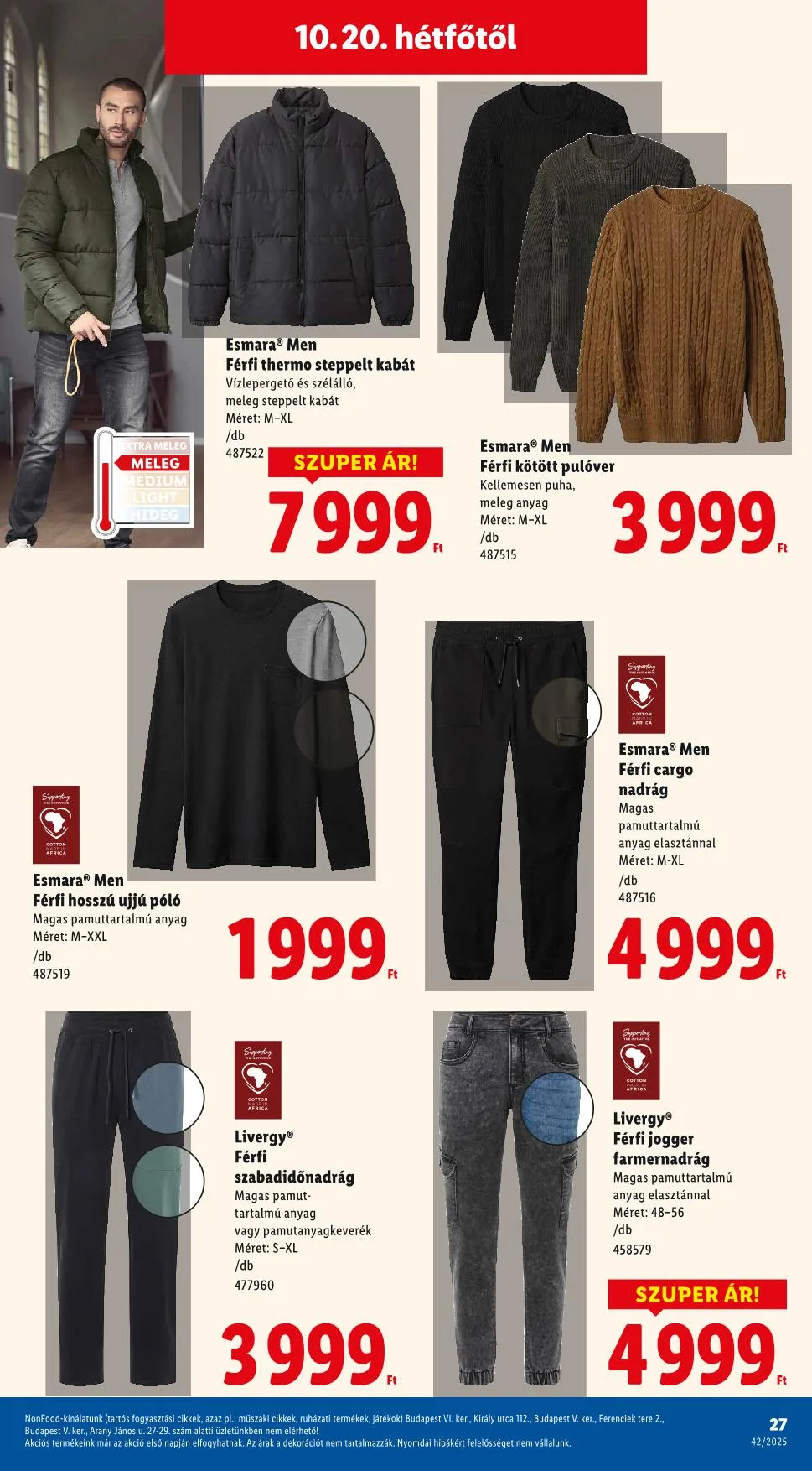 Lidl akciós újság Nonfood 10.16–10.16 – 20. oldal