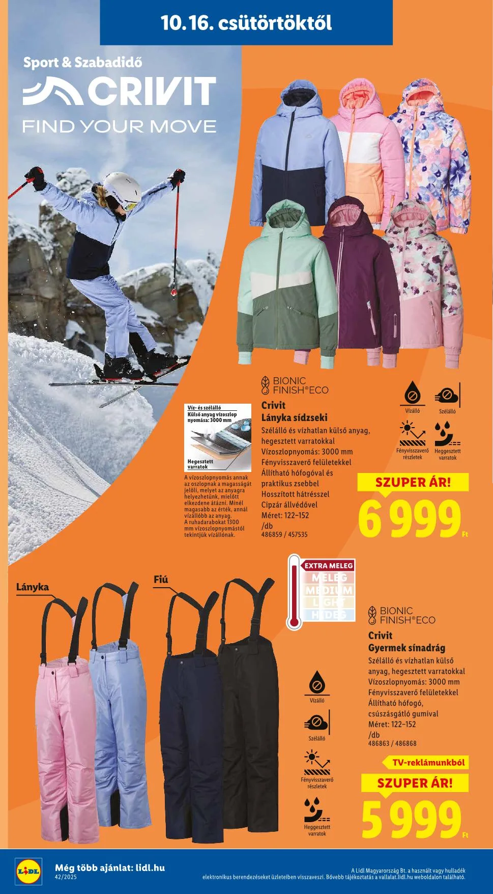 Lidl akciós újság Nonfood 10.16–10.16 – 23. oldal