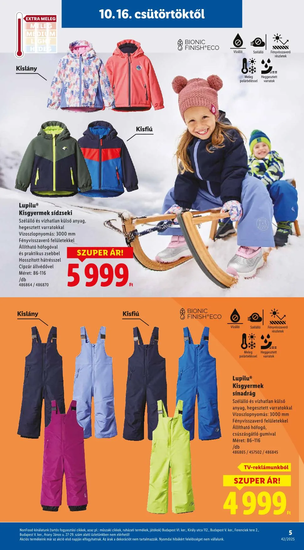 Lidl akciós újság Nonfood 10.16–10.16 – 24. oldal