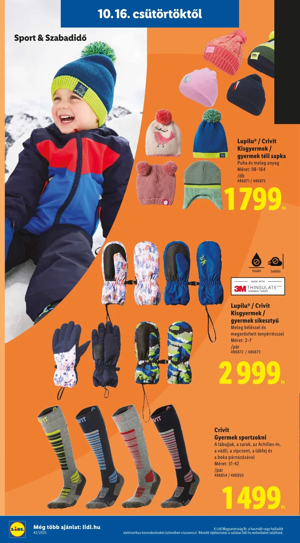 Lidl akciós újság Nonfood 10.16–10.16 – 27. oldal