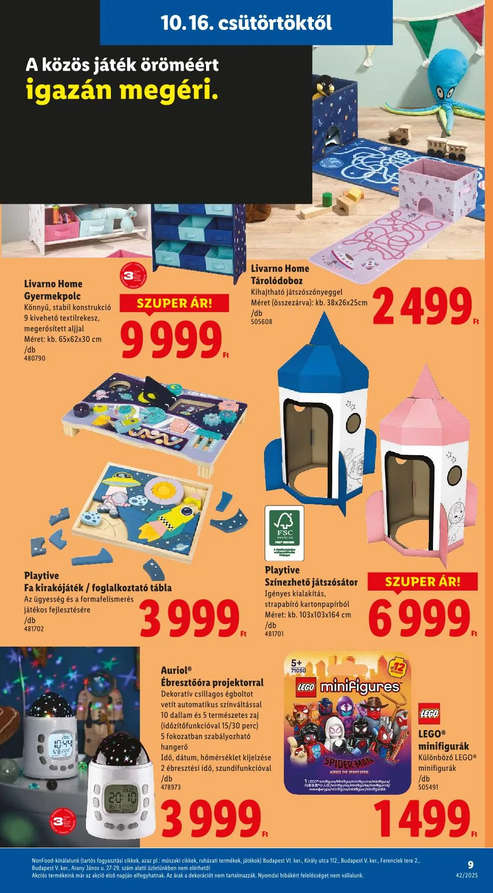 Lidl akciós újság Nonfood 10.16–10.16 – 28. oldal