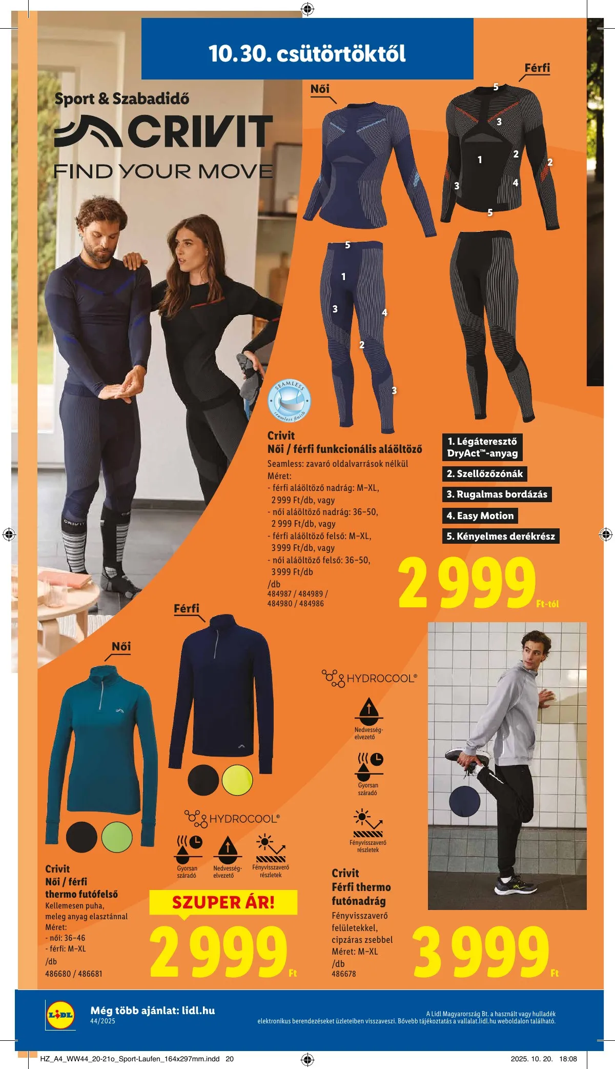 Lidl akciós újság Nonfood 10.30–10.30 – 8. oldal