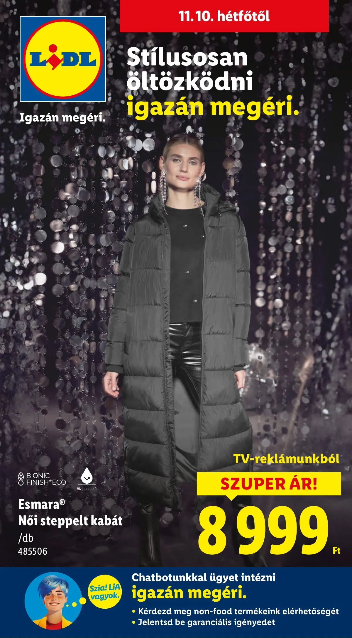 Lidl akciós újság Nonfood 11.08–11.08