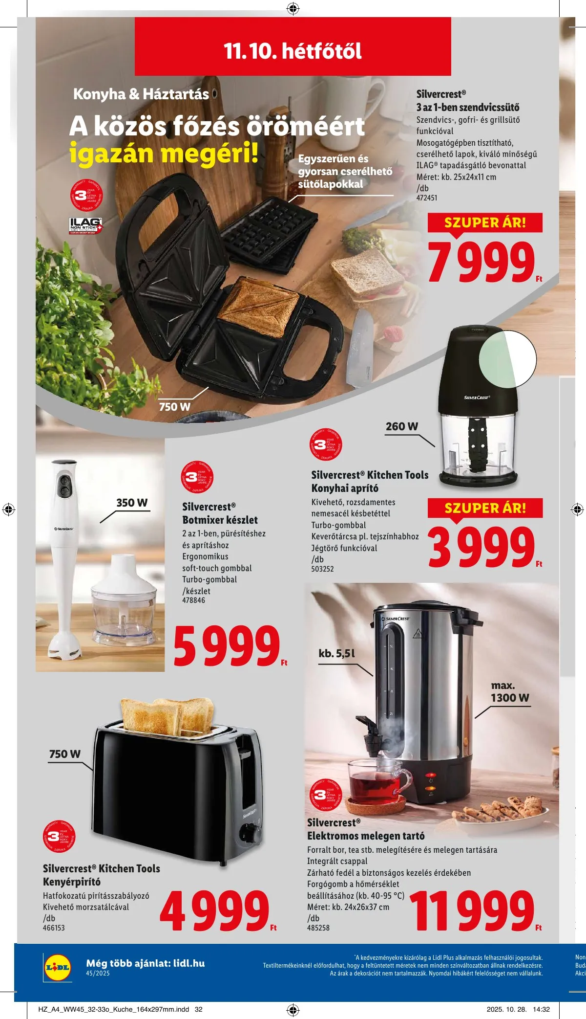 Lidl akciós újság Nonfood 11.08–11.08 – 14. oldal