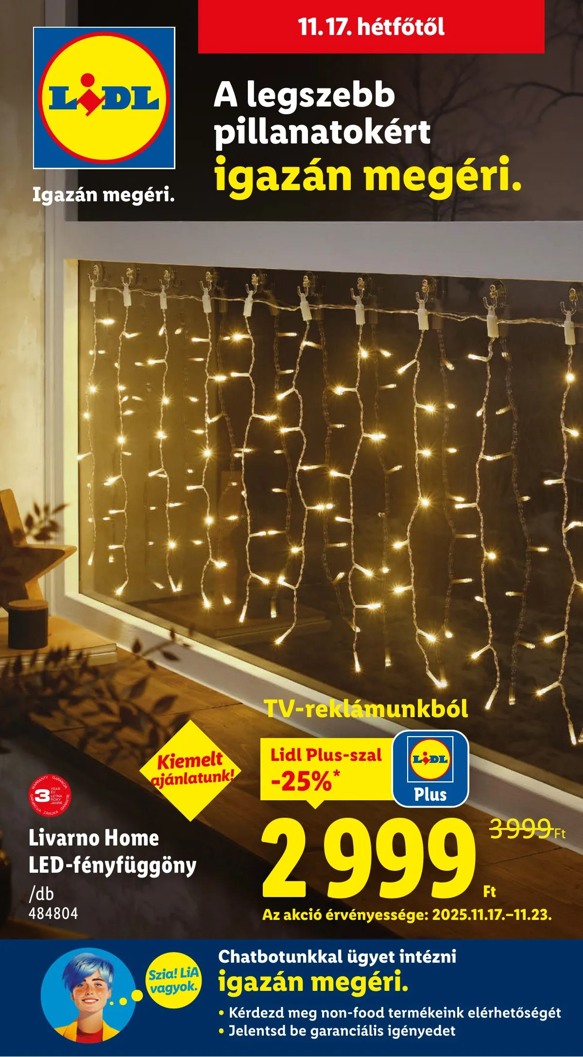 Lidl akciós újság Nonfood 11.15–11.15