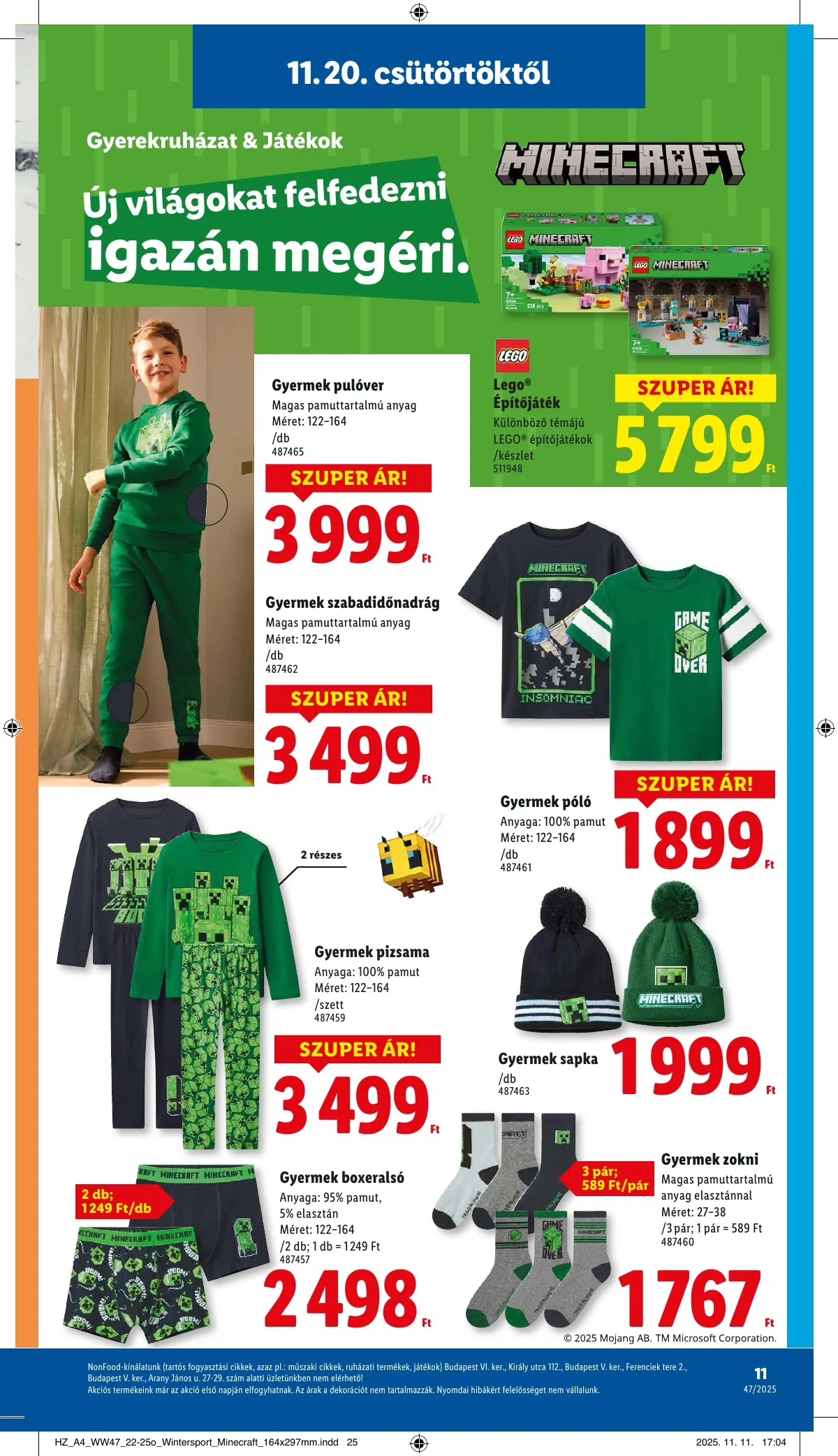 Lidl akciós újság Nonfood 11.20–11.20 – 11. oldal