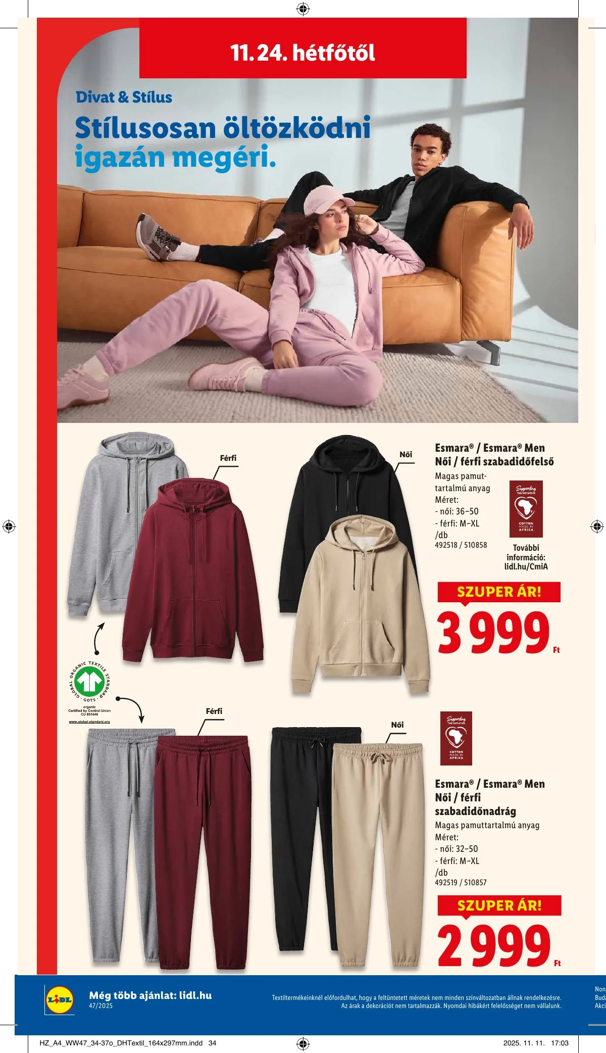 Lidl akciós újság Nonfood 11.20–11.20 – 18. oldal