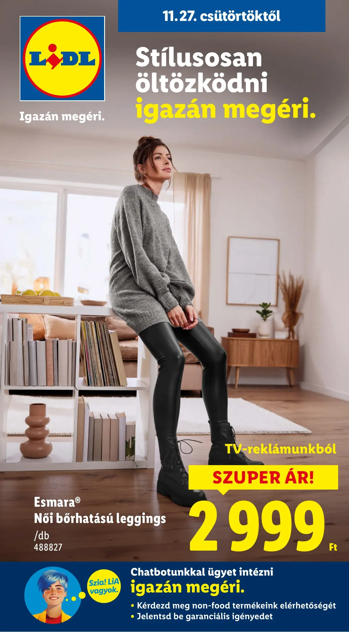 Lidl akciós újság Nonfood 11.27–11.27