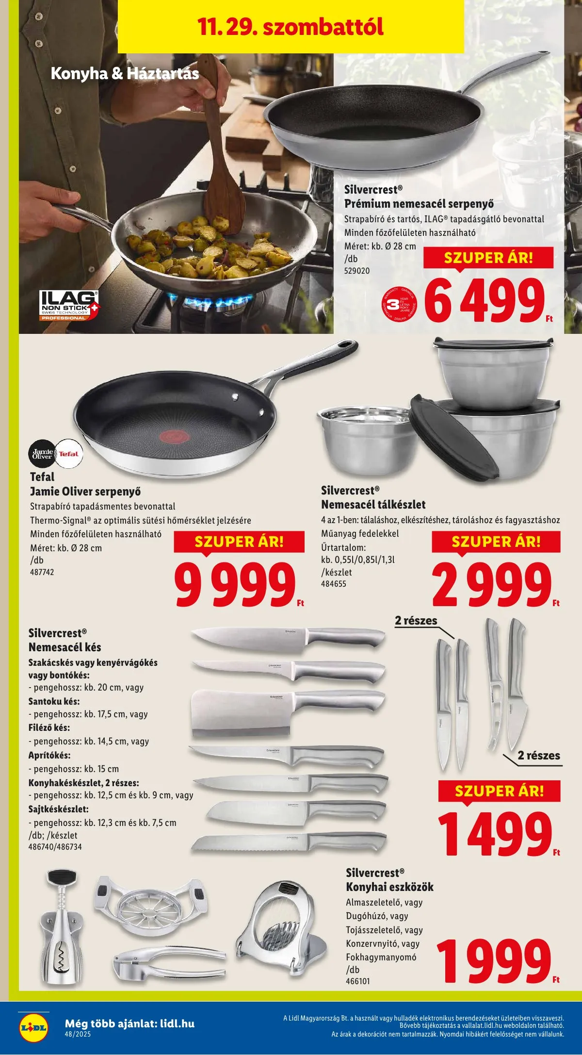 Lidl akciós újság Nonfood 11.27–11.27 – 12. oldal