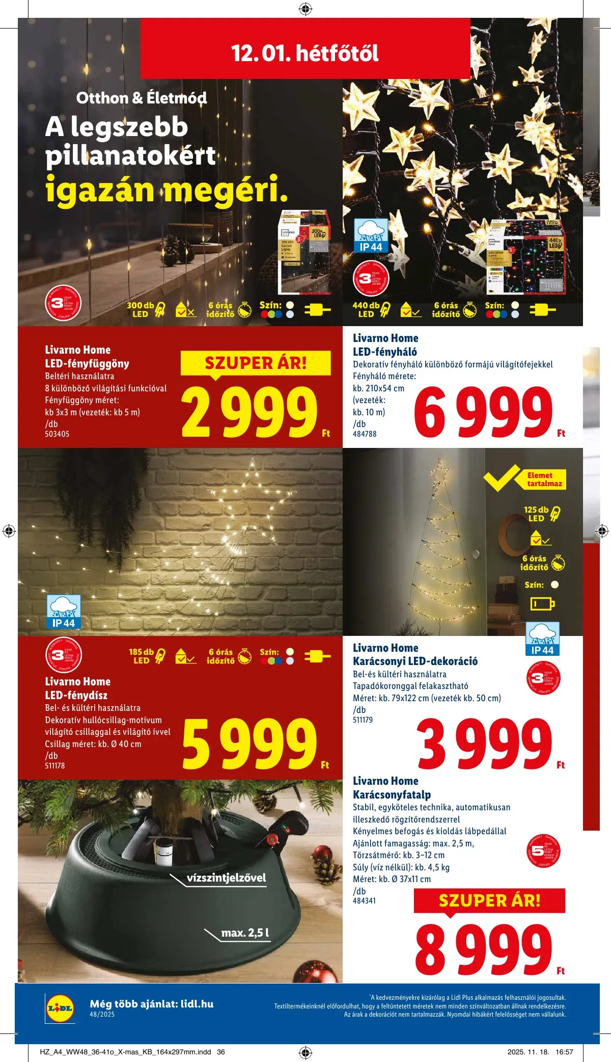 Lidl akciós újság Nonfood 11.27–11.27 – 14. oldal