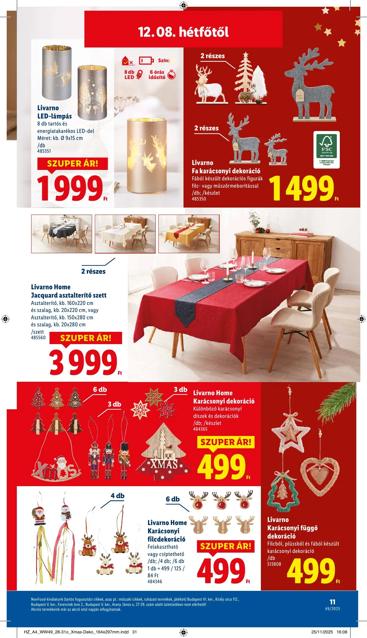 Lidl akciós újság Nonfood 12.06–12.06 – 11. oldal