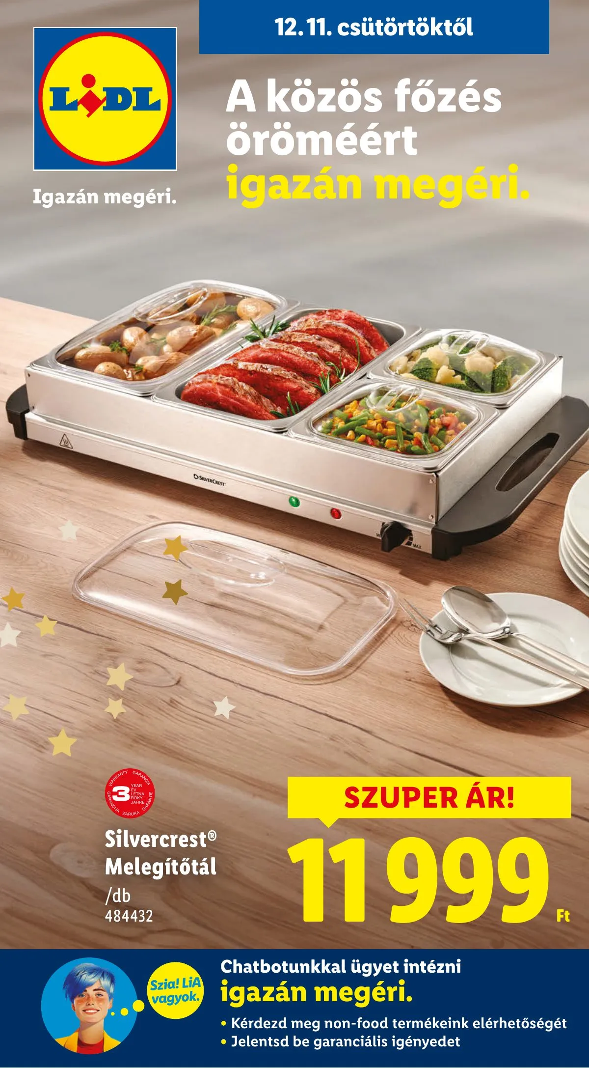 Lidl akciós újság Nonfood 12.11–12.11