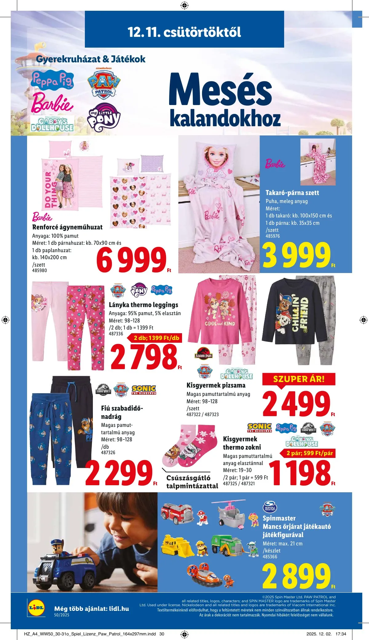 Lidl akciós újság Nonfood 12.11–12.11 – 6. oldal