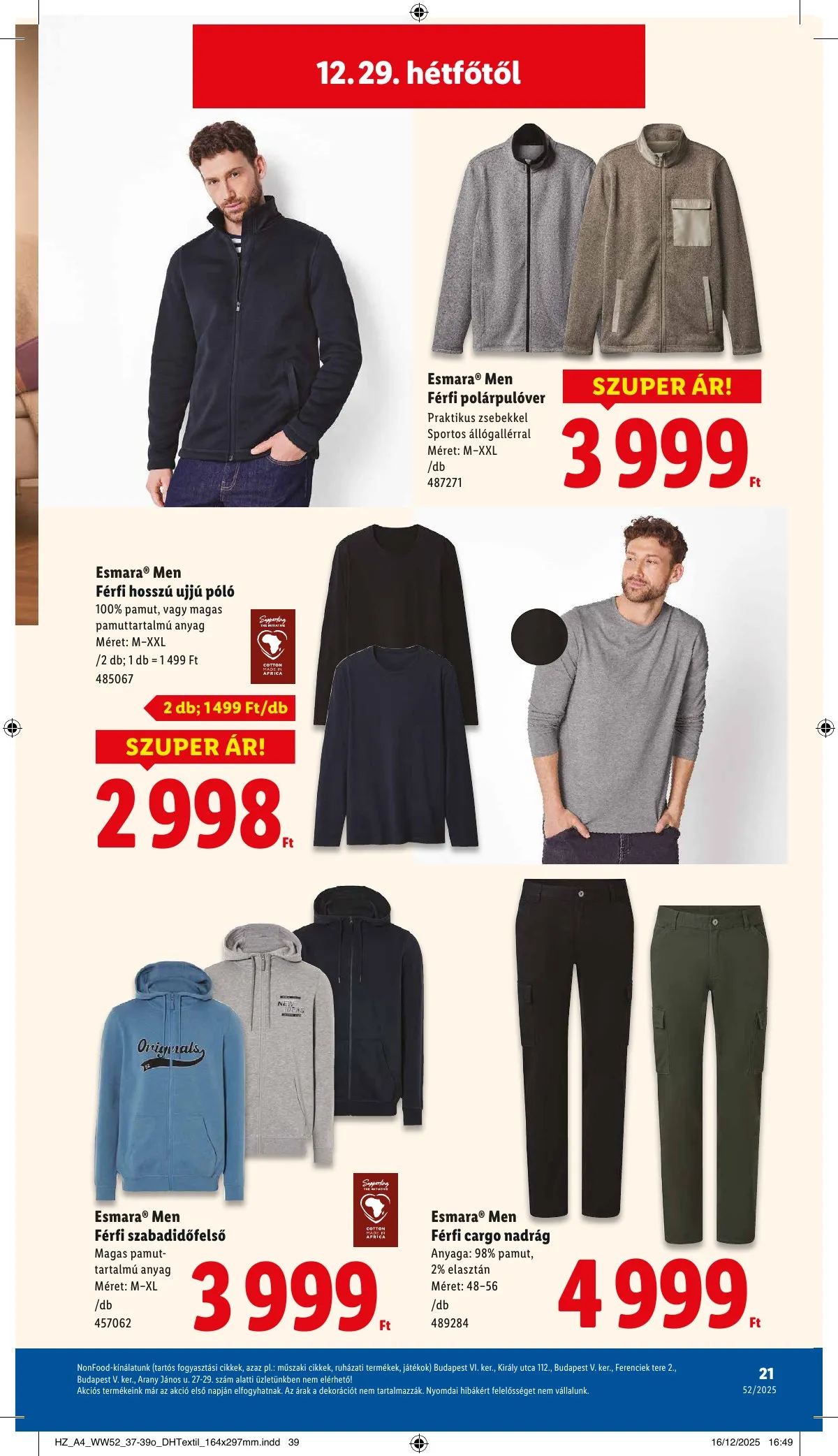 Lidl akciós újság Nonfood 12.27–12.27 – 21. oldal