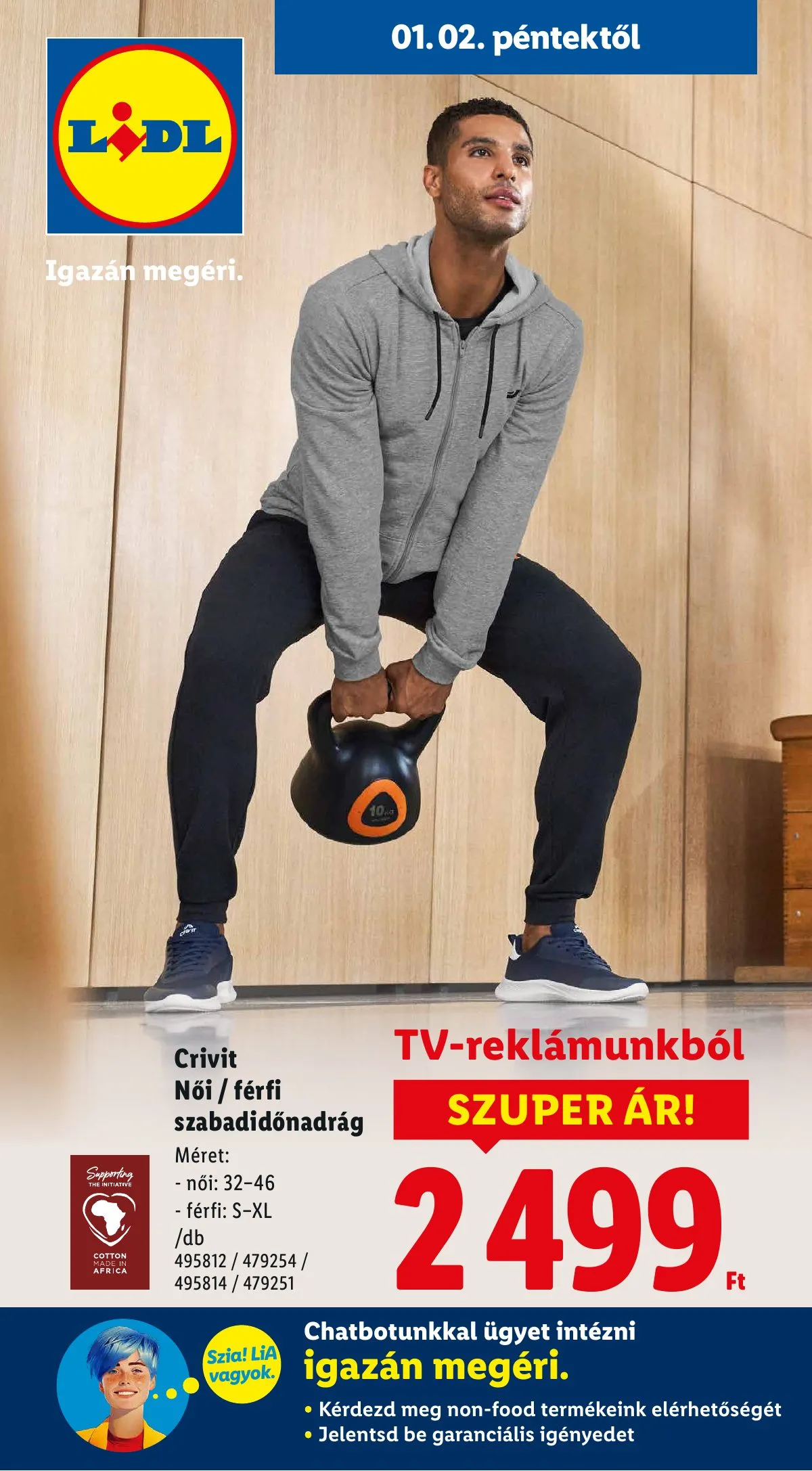 Lidl akciós újság Nonfood 01.02–01.02