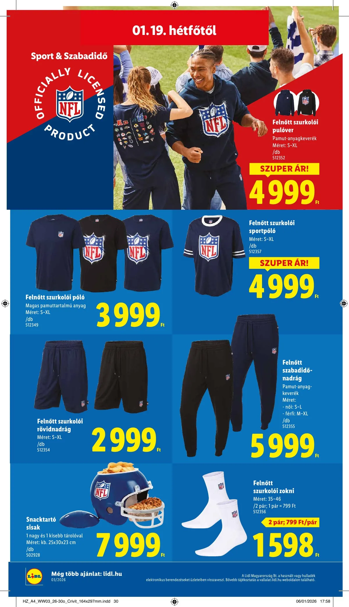 Lidl akciós újság Nonfood 01.15–01.15 – 18. oldal