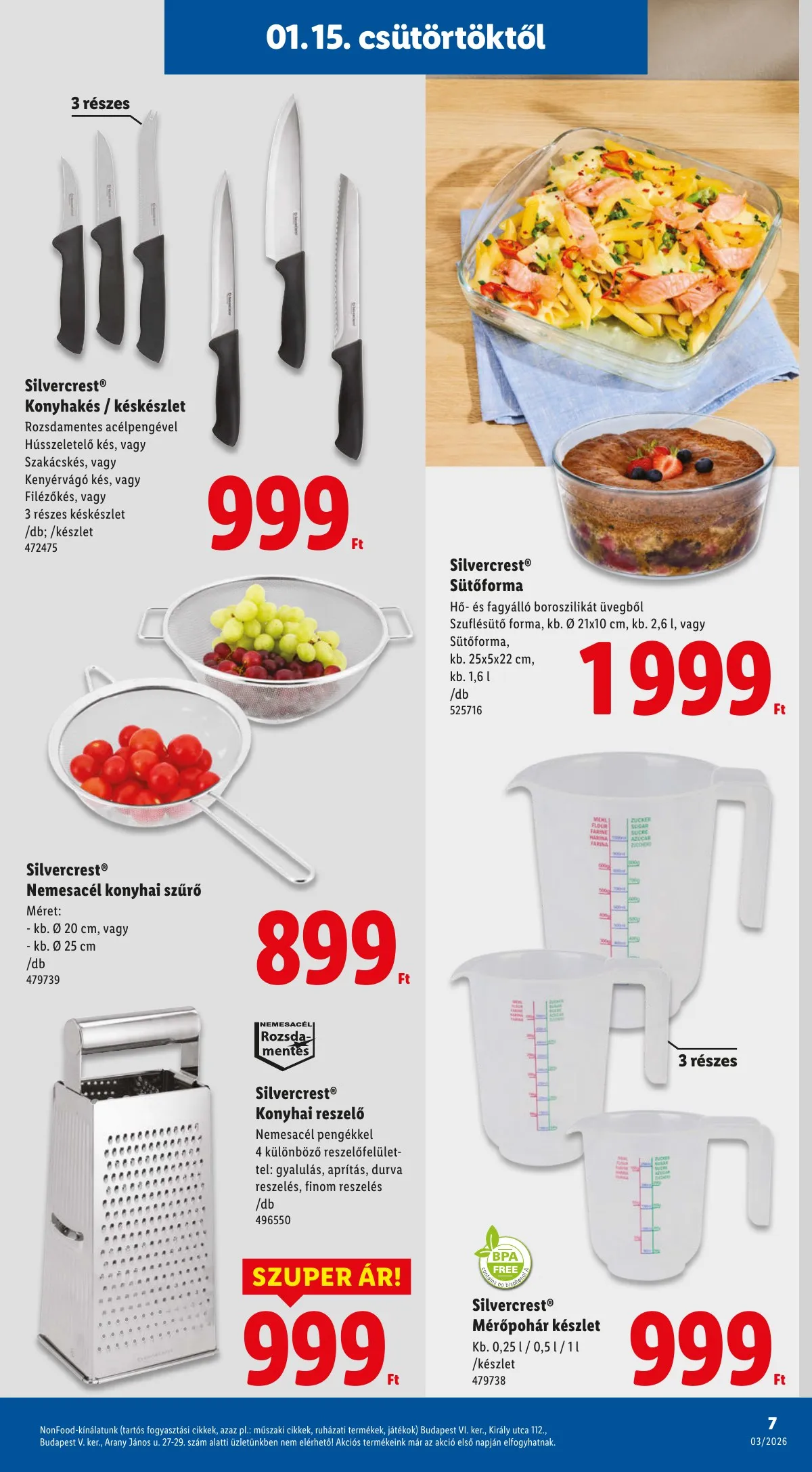 Lidl akciós újság Nonfood 01.15–01.15 – 7. oldal