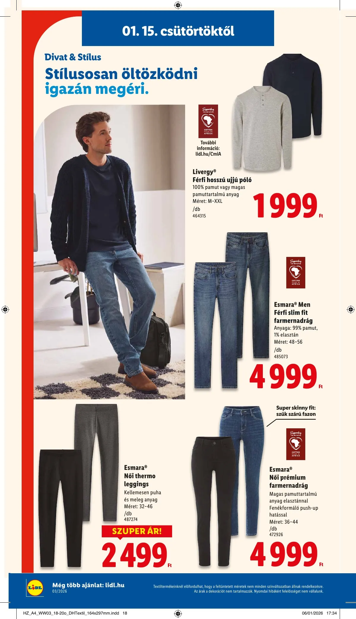 Lidl akciós újság Nonfood 01.15–01.15 – 8. oldal