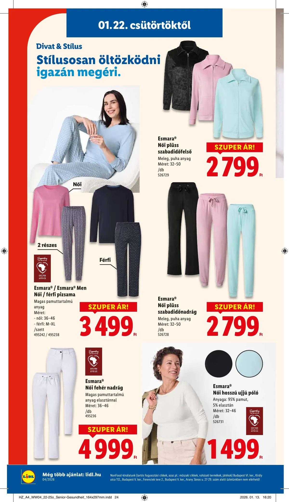 Lidl akciós újság Nonfood 01.22–01.22 – 10. oldal
