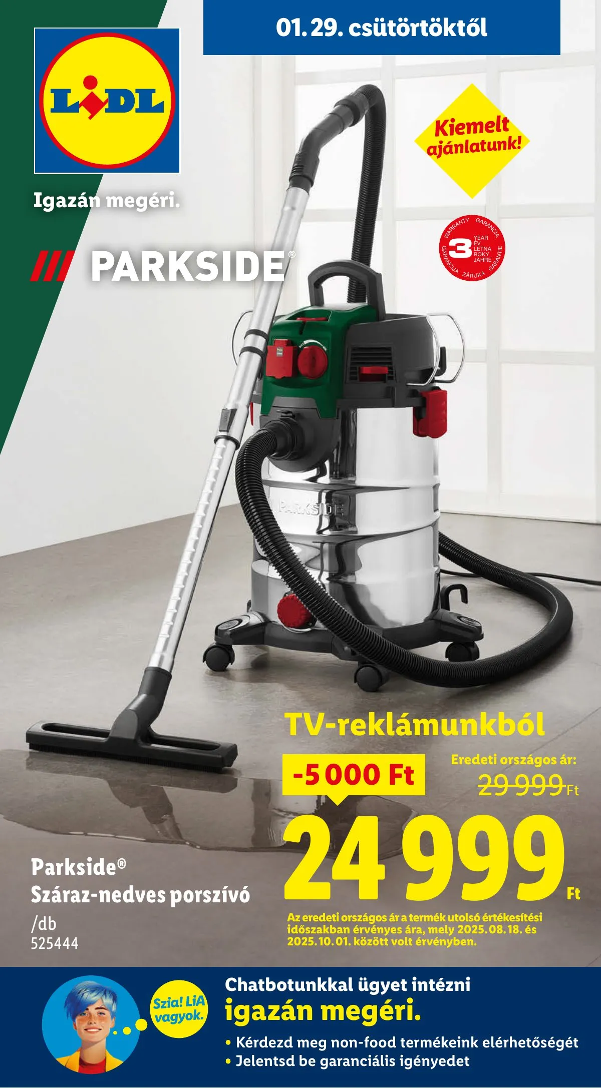 Lidl akciós újság Nonfood 01.29–01.29