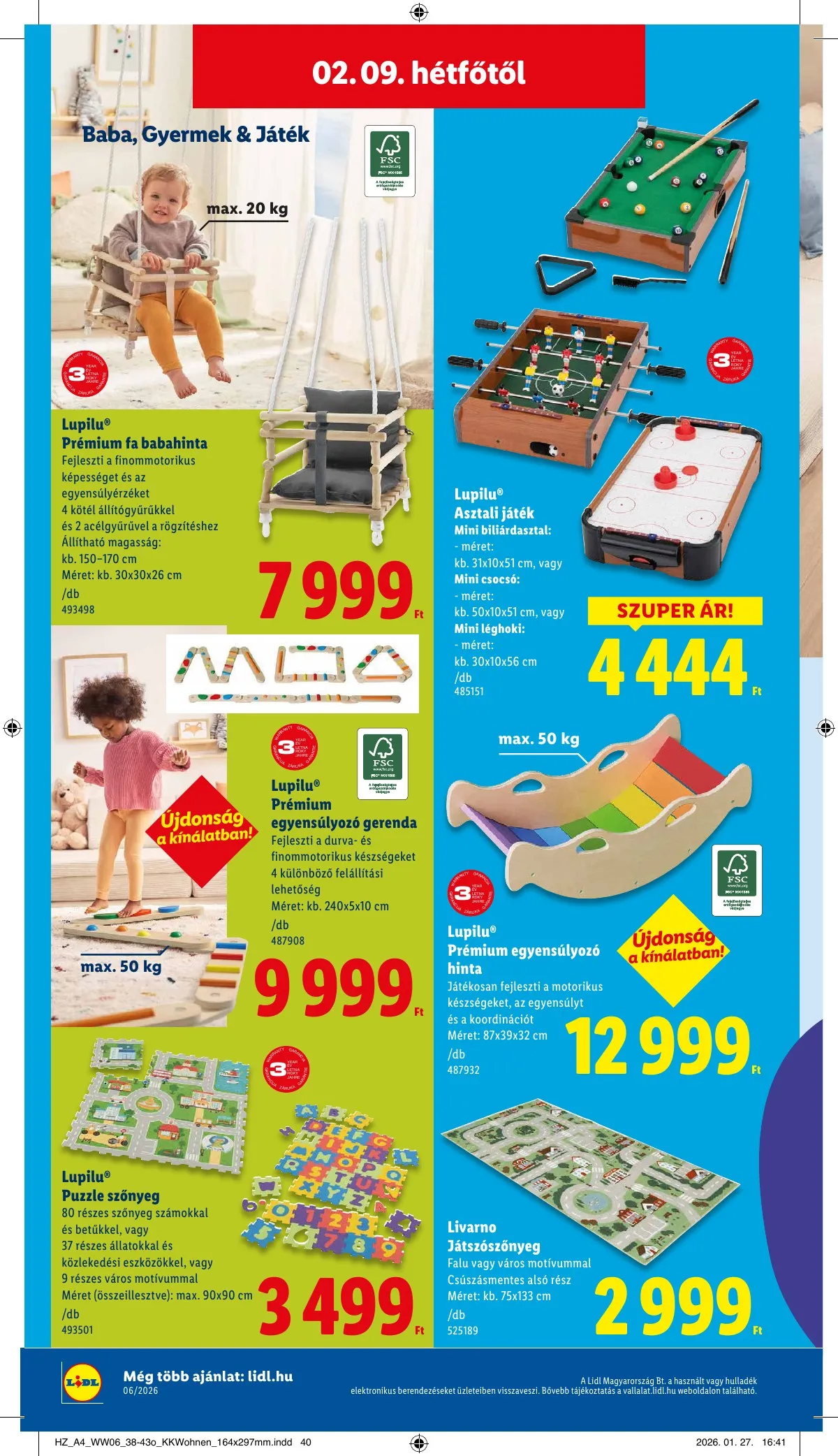 Lidl akciós újság Nonfood 02.05–02.05 – 18. oldal