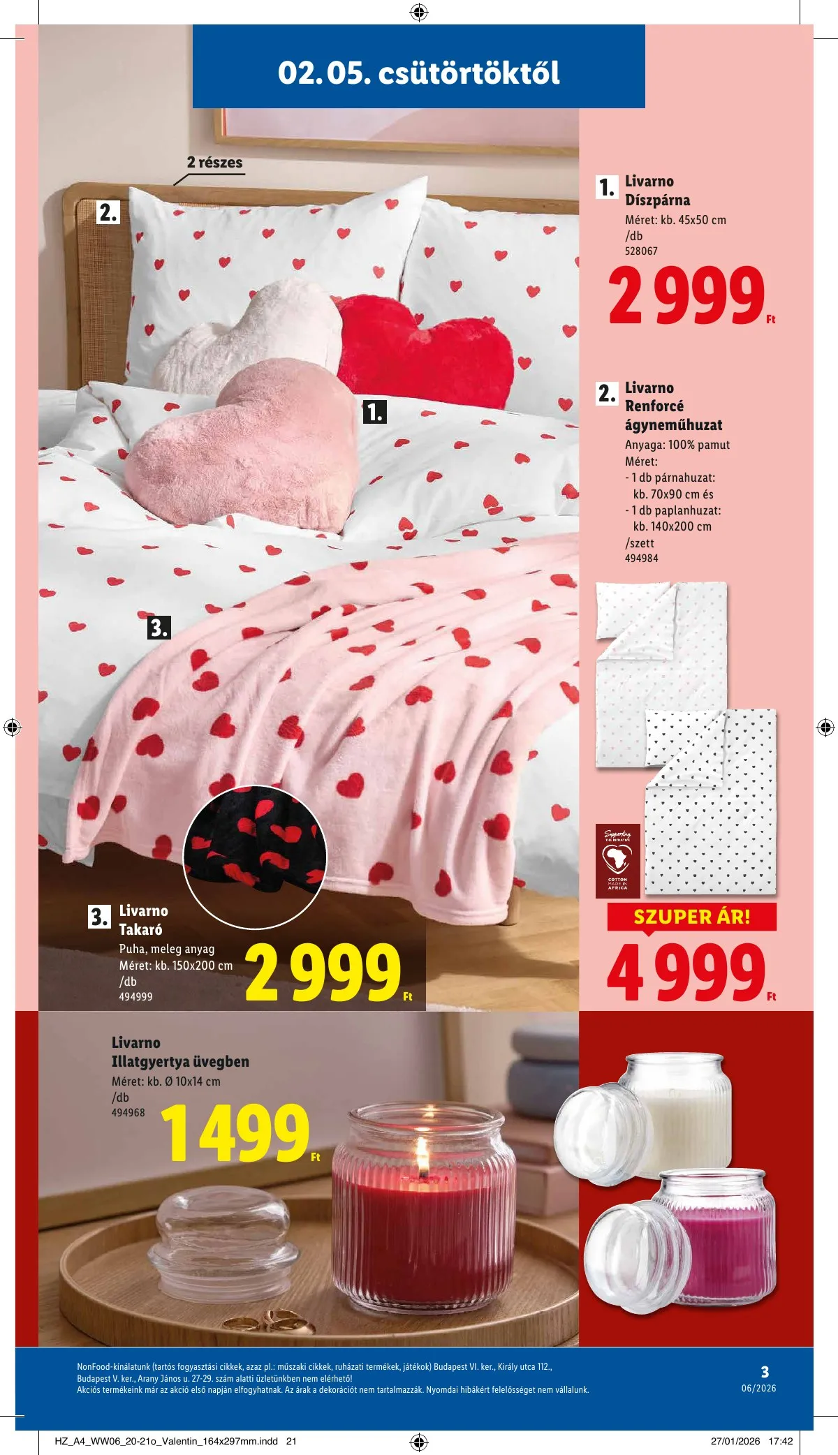 Lidl akciós újság Nonfood 02.05–02.05 – 3. oldal