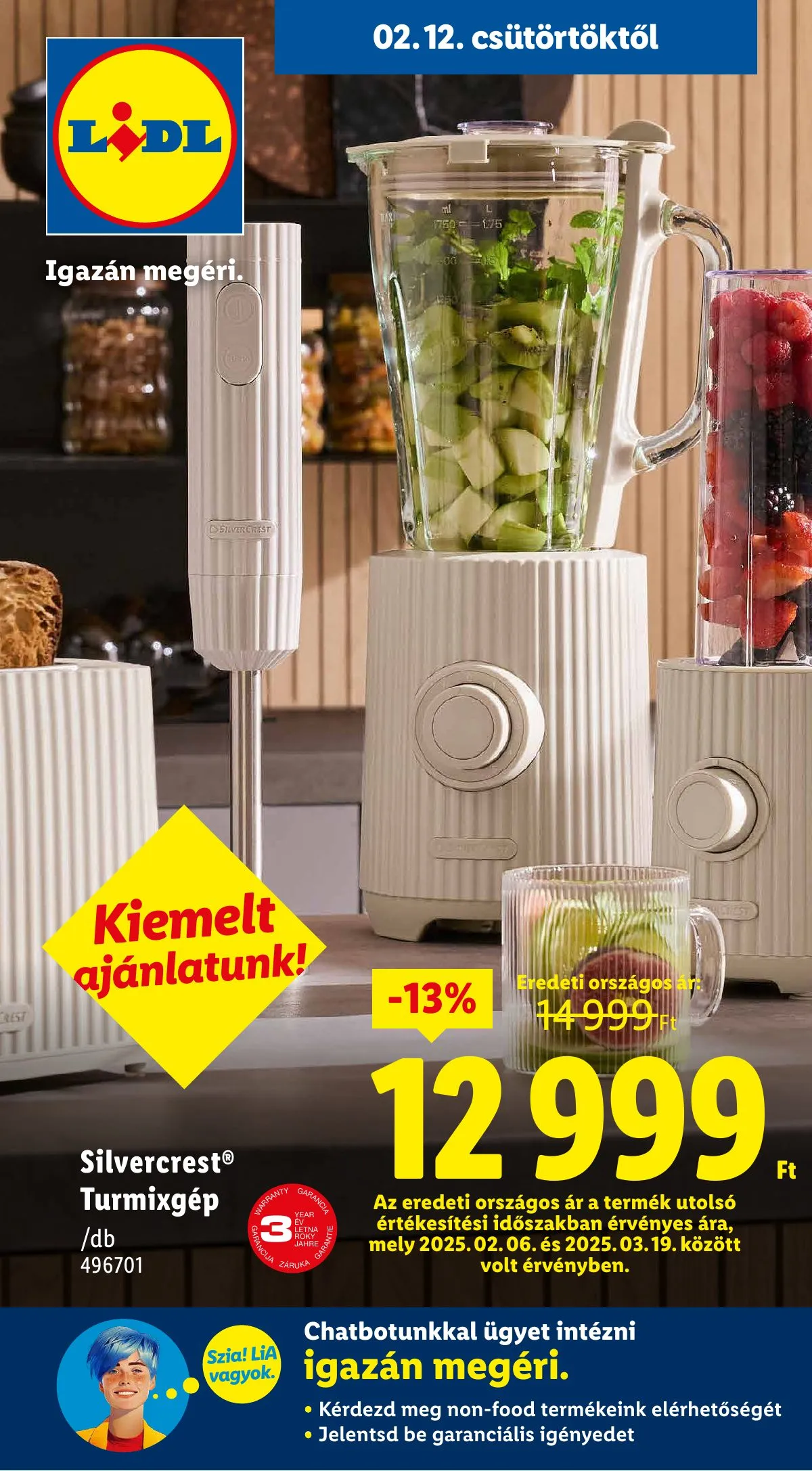 Lidl akciós újság Nonfood 02.12–02.12