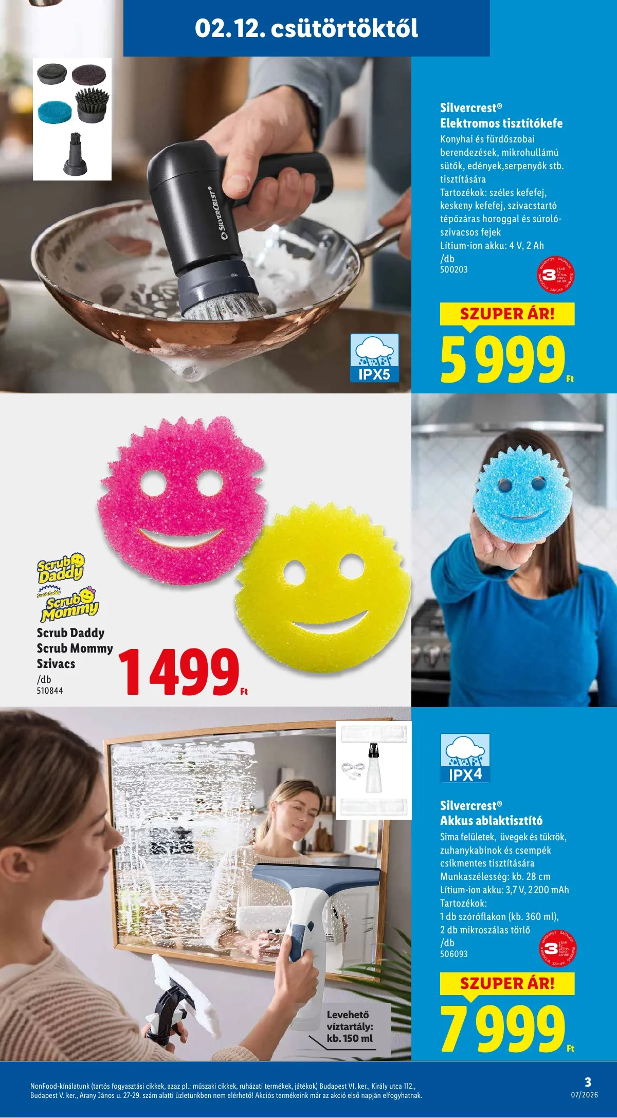 Lidl akciós újság Nonfood 02.12–02.12 – 3. oldal