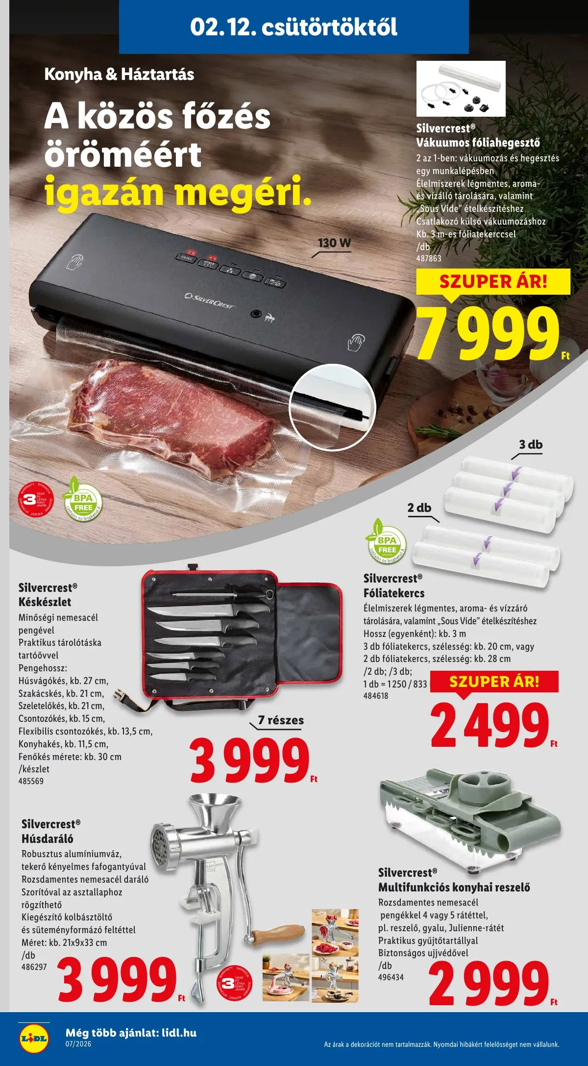 Lidl akciós újság Nonfood 02.12–02.12 – 6. oldal