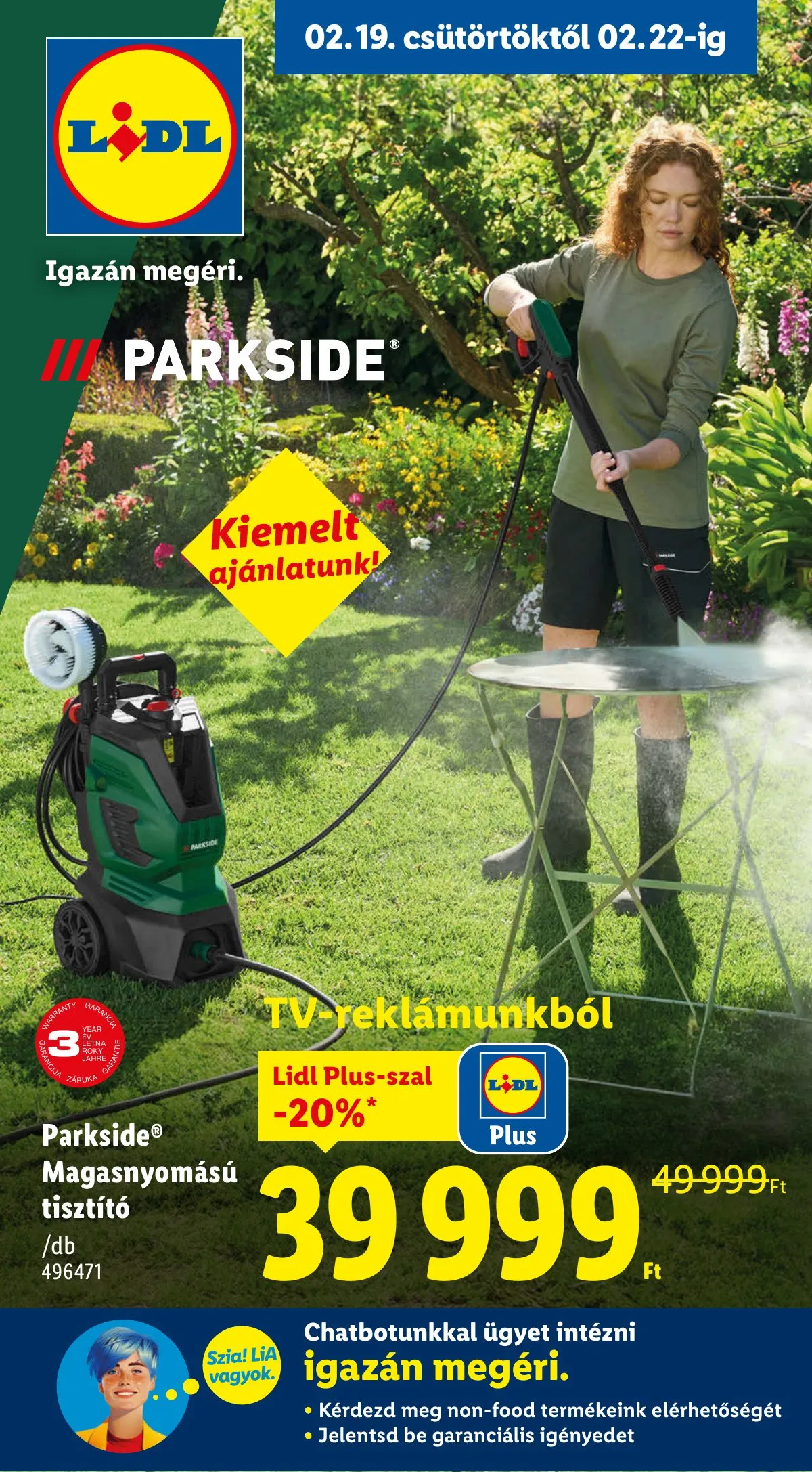Lidl akciós újság Nonfood 02.19–02.19