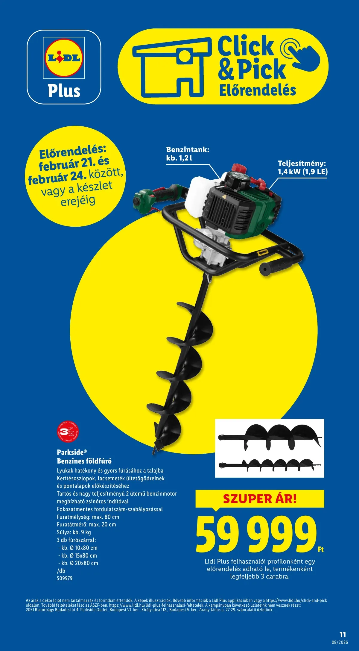 Lidl akciós újság Nonfood 02.19–02.19 – 11. oldal