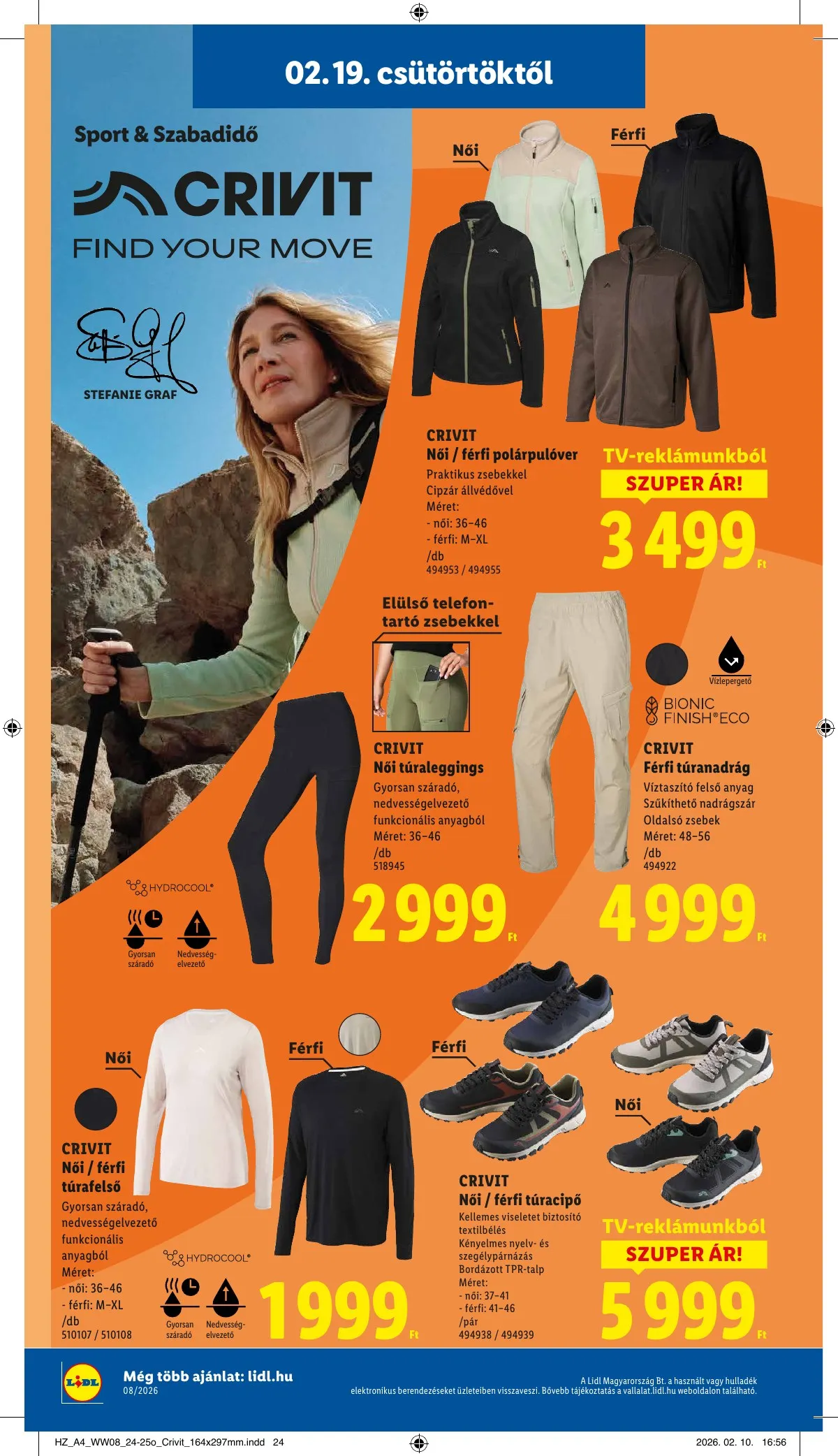 Lidl akciós újság Nonfood 02.19–02.19 – 12. oldal
