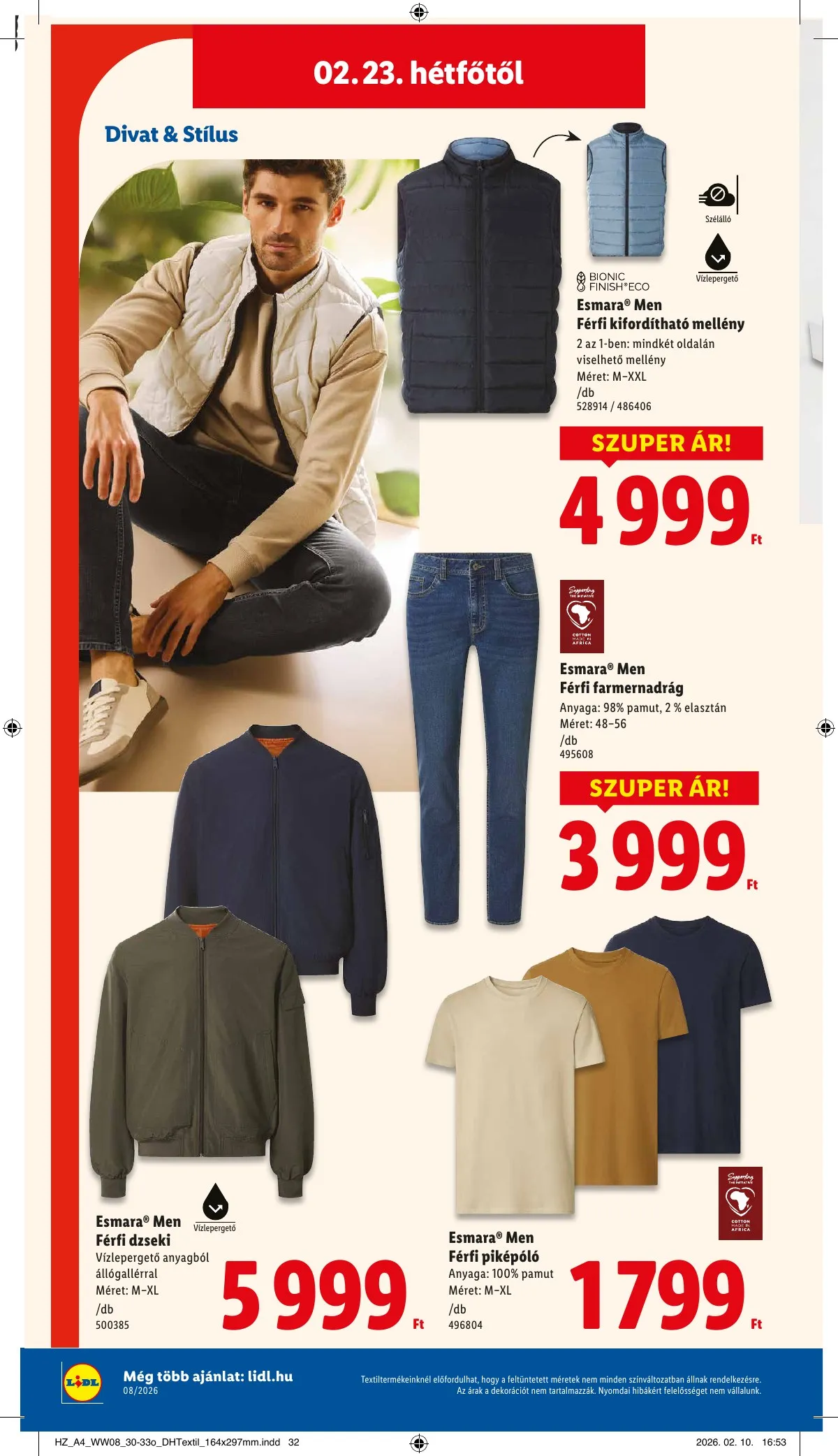 Lidl akciós újság Nonfood 02.19–02.19 – 18. oldal