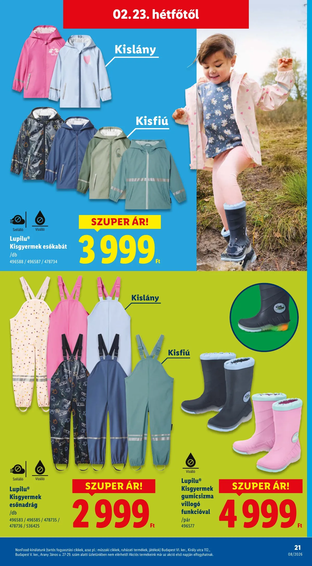 Lidl akciós újság Nonfood 02.19–02.19 – 21. oldal