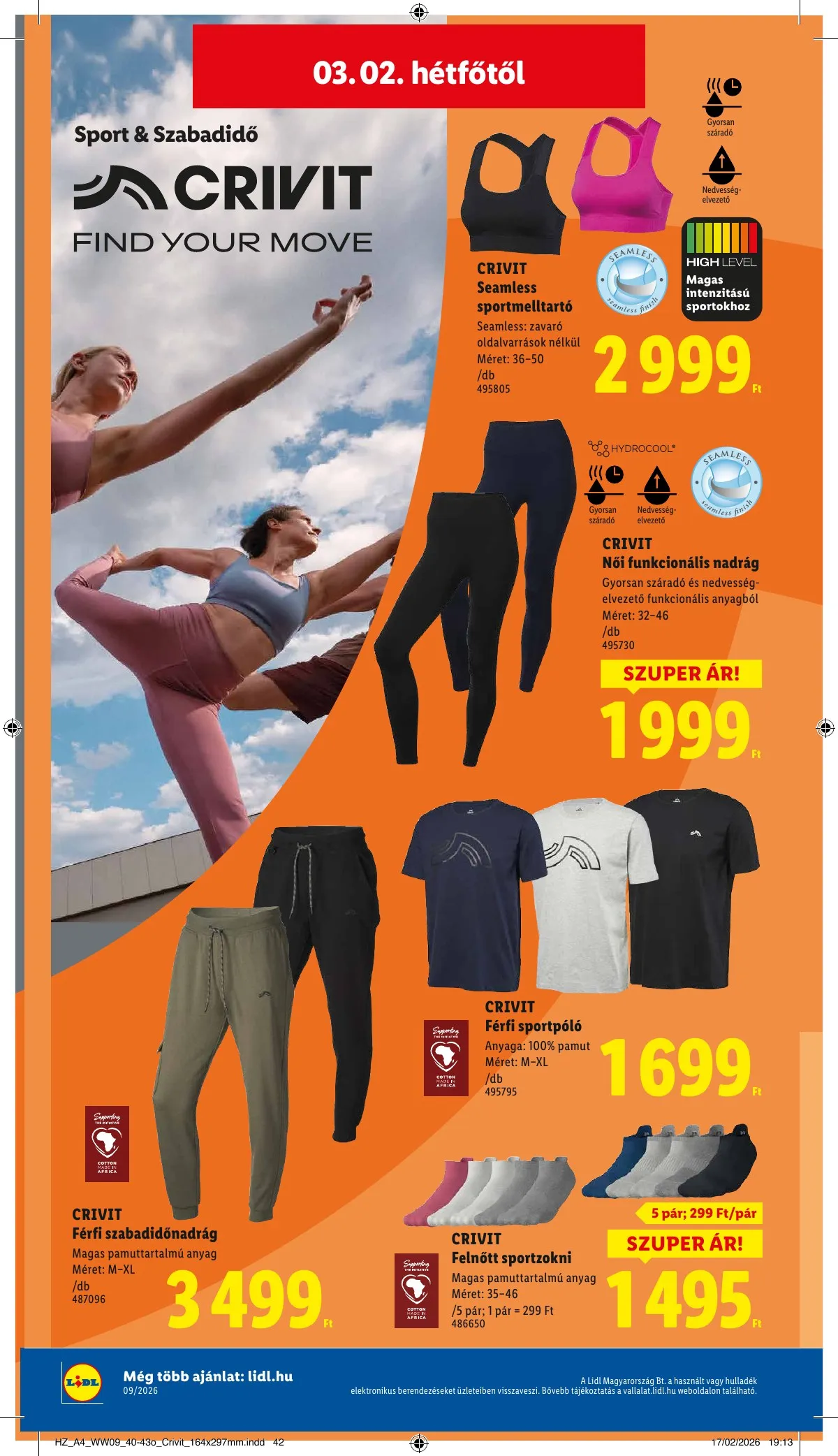 Lidl akciós újság Nonfood 02.26–02.26 – 20. oldal