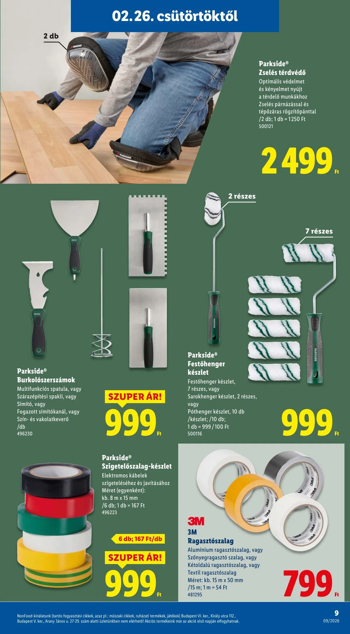 Lidl akciós újság Nonfood 02.26–02.26 – 9. oldal