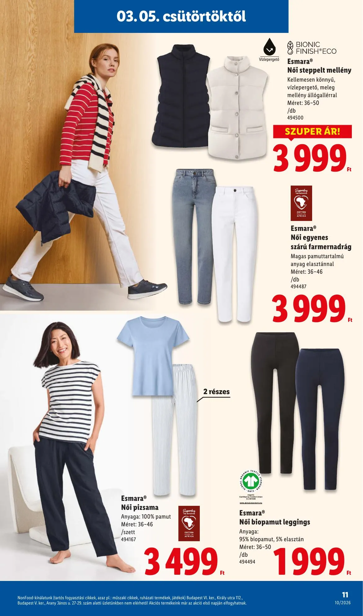 Lidl akciós újság Nonfood 03.05–03.05 – 11. oldal