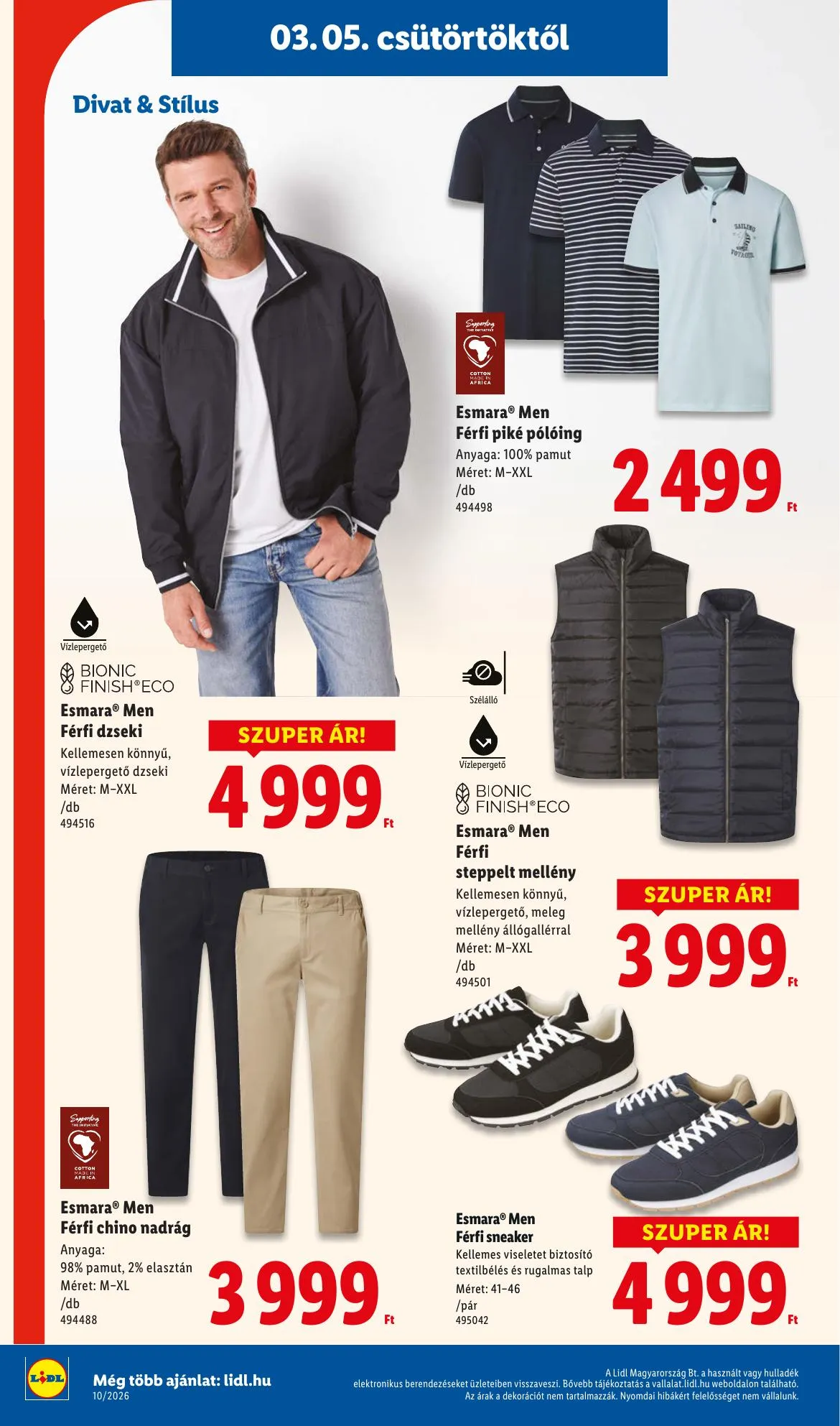 Lidl akciós újság Nonfood 03.05–03.05 – 12. oldal