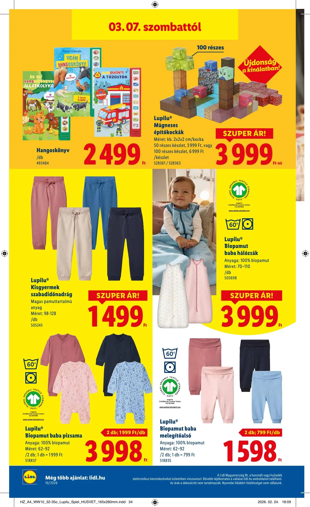 Lidl akciós újság Nonfood 03.05–03.05 – 16. oldal