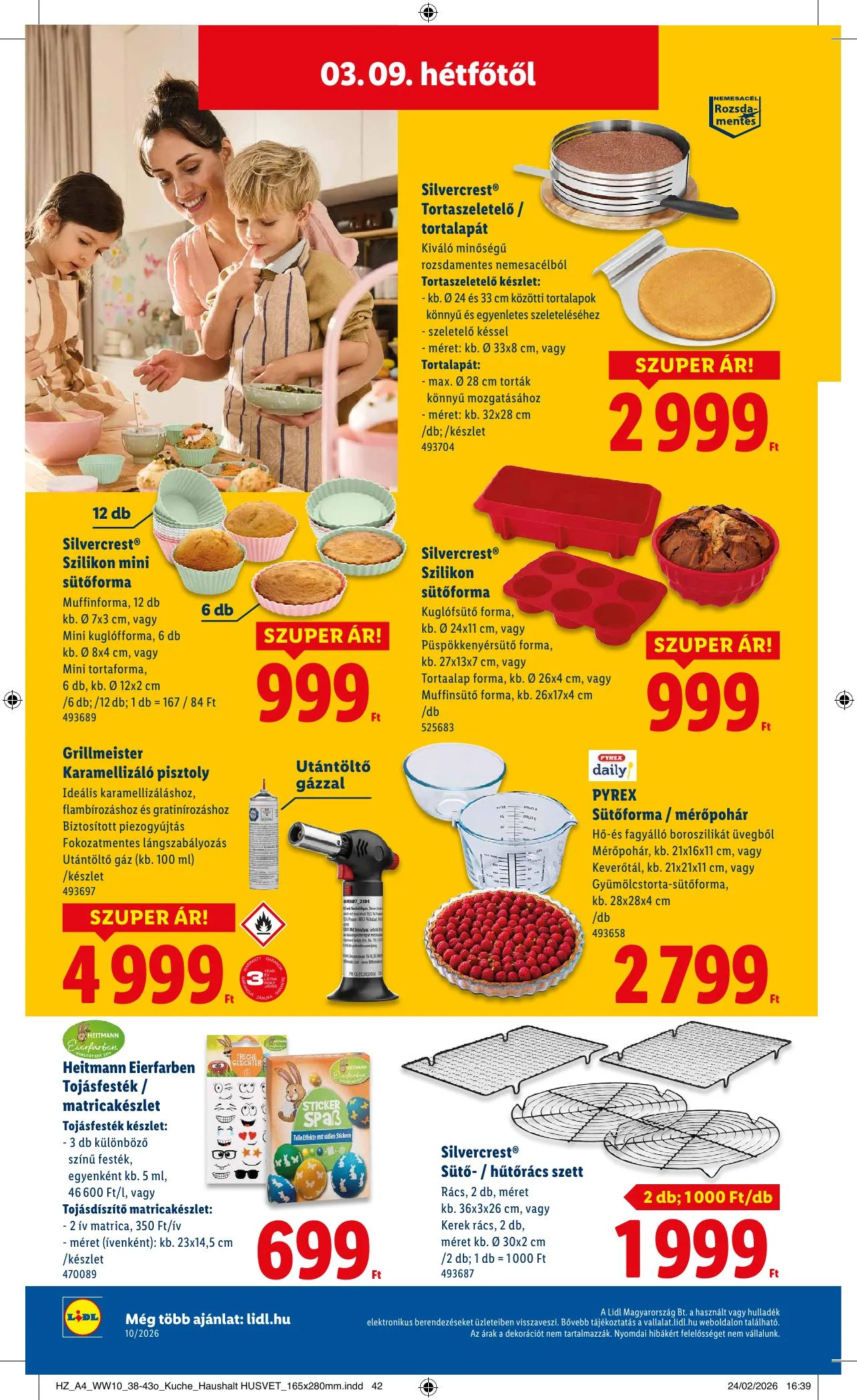 Lidl akciós újság Nonfood 03.05–03.05 – 24. oldal