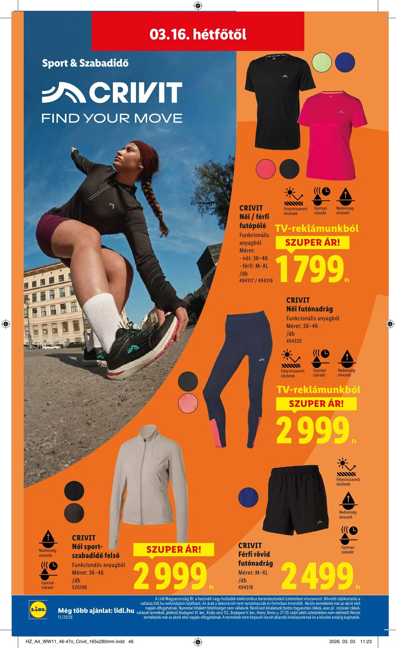 Lidl akciós újság Nonfood 03.12–03.12 – 18. oldal