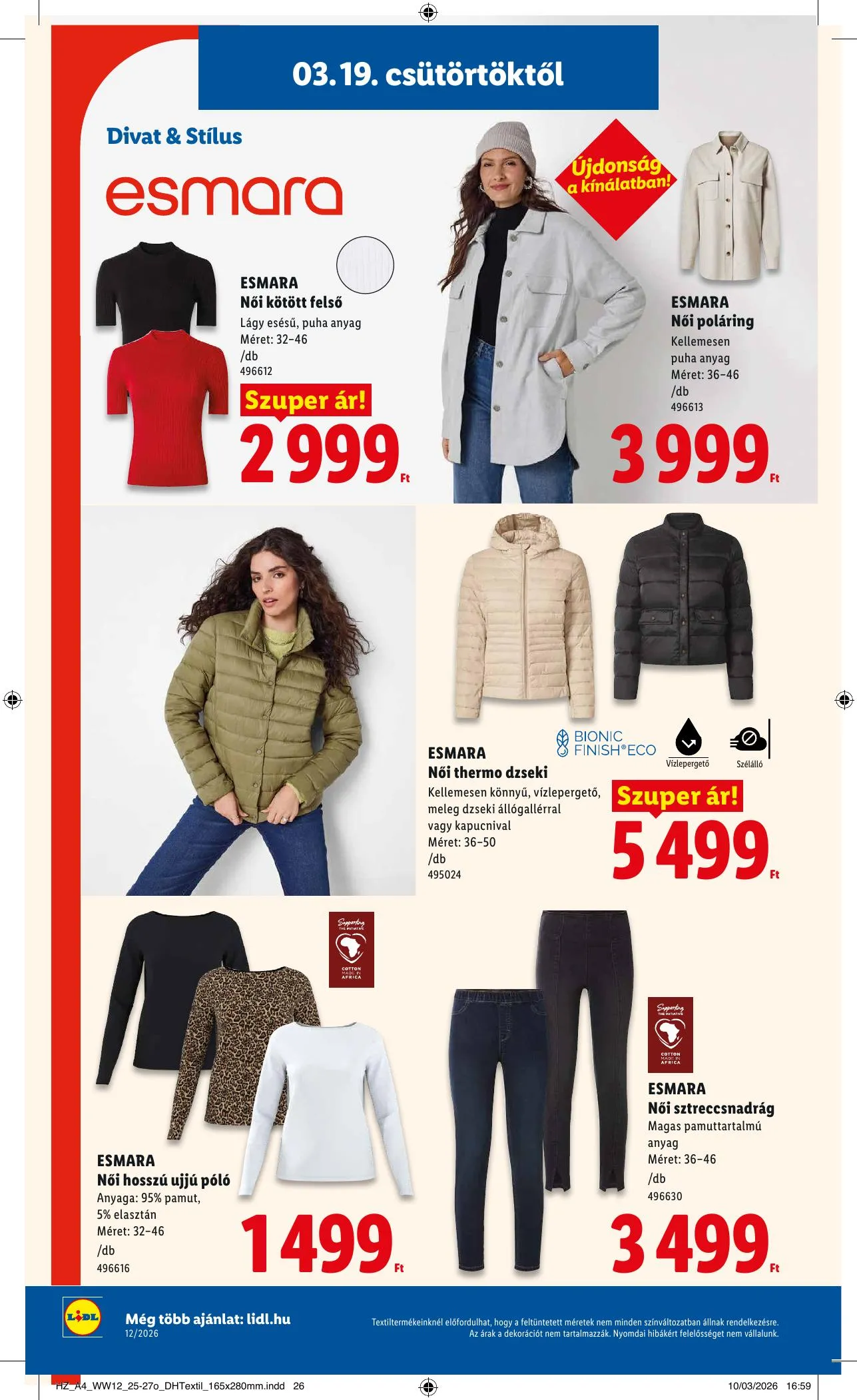 Lidl akciós újság Nonfood 03.19–03.25 – 10. oldal