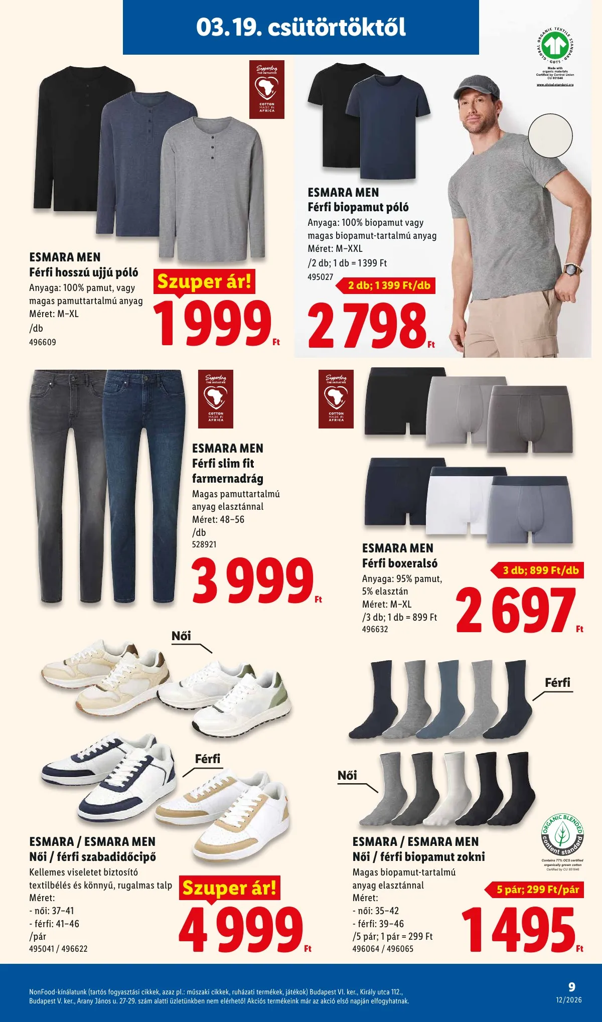 Lidl akciós újság Nonfood 03.19–03.25 – 9. oldal